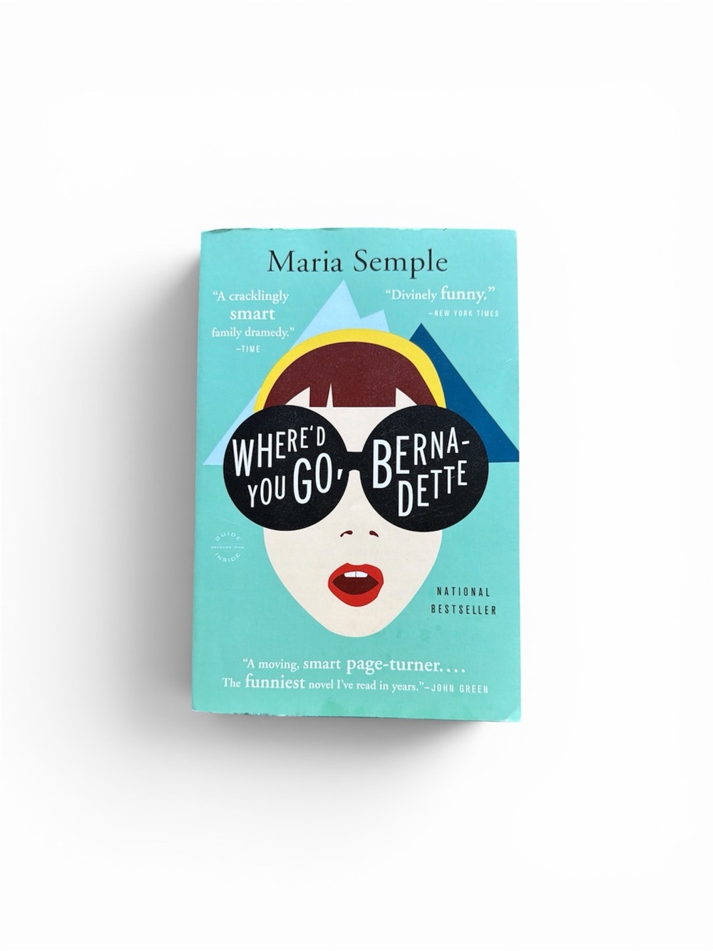 Where’d You Go, Bernadette fiction book by Maria Semple paperback bestseller